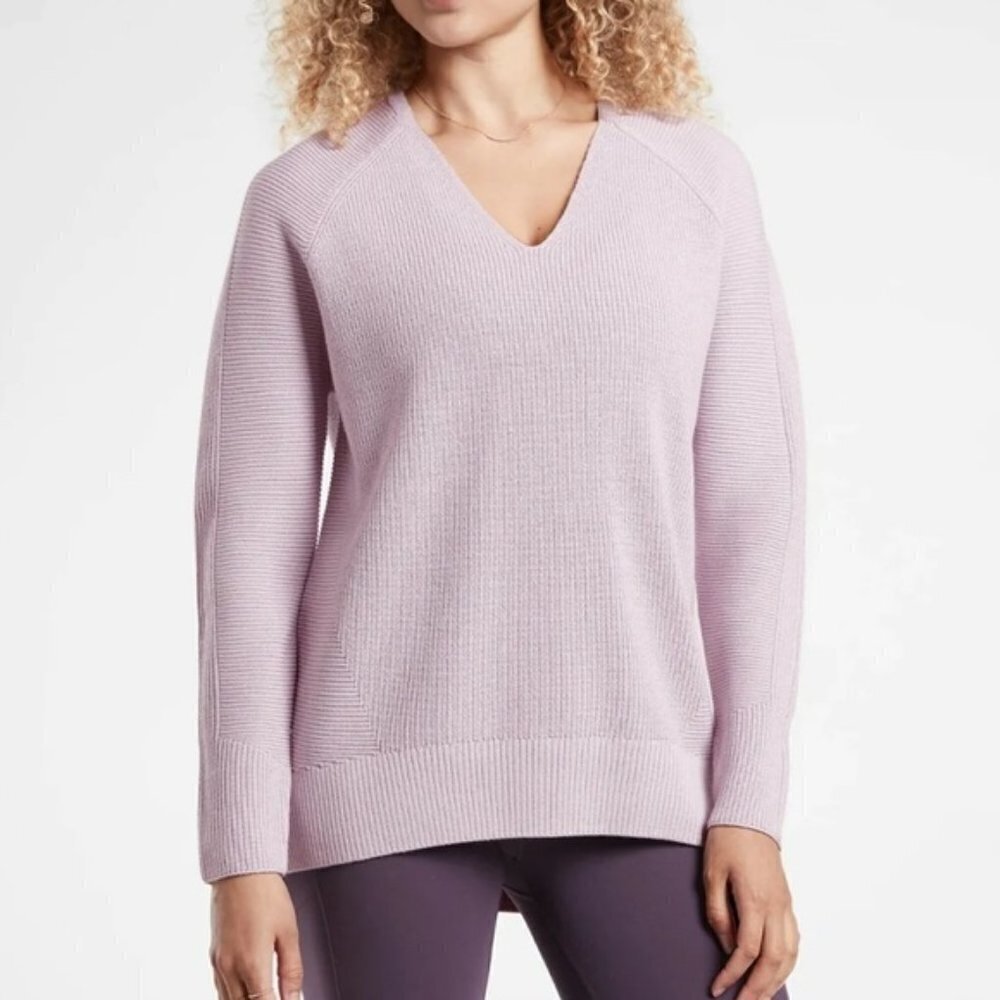 Athleta Hanover V Neck‎ Sweater XS - Picture 7 of 7